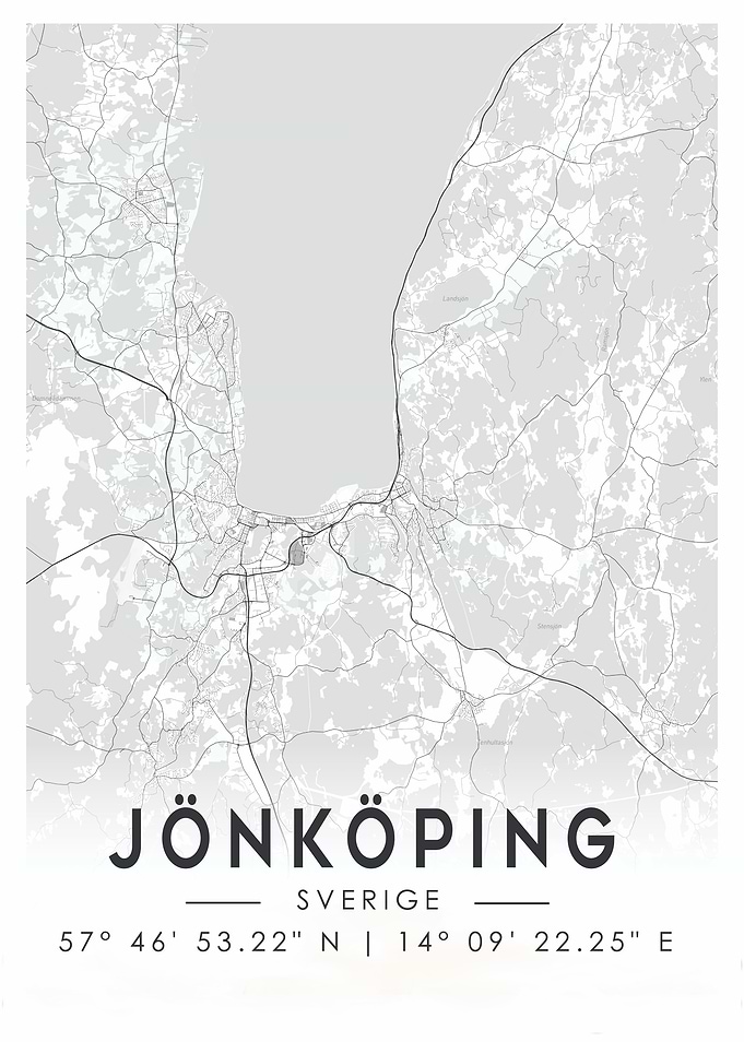 Jönköping City Map