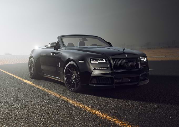 Black Rolls Royce Dawn