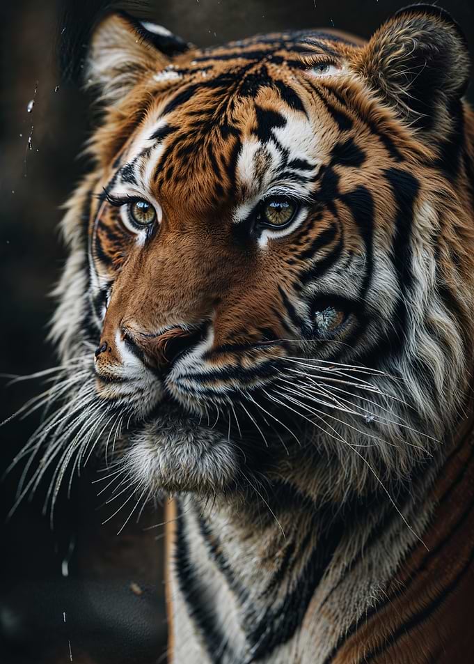 Tiger Close-Up
