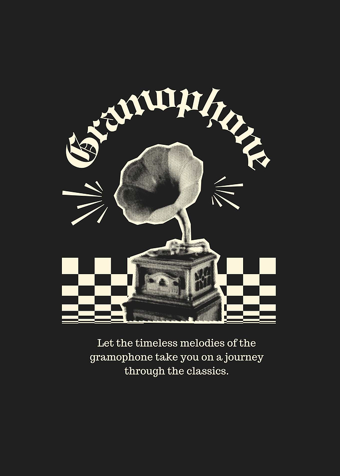Vintage Gramophone Design