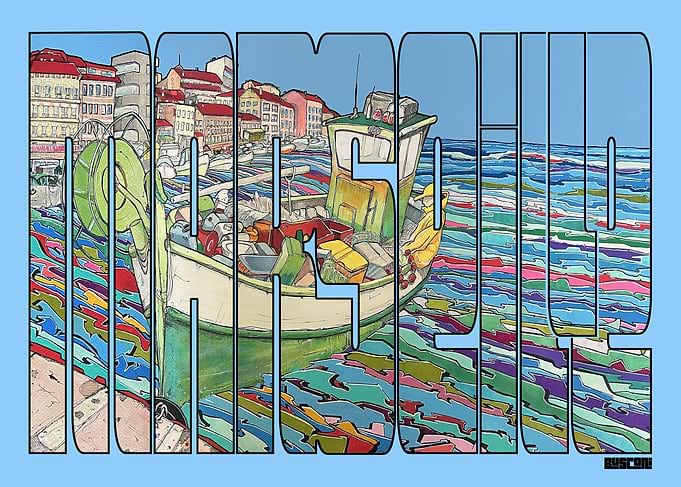 Marseille Cityscape