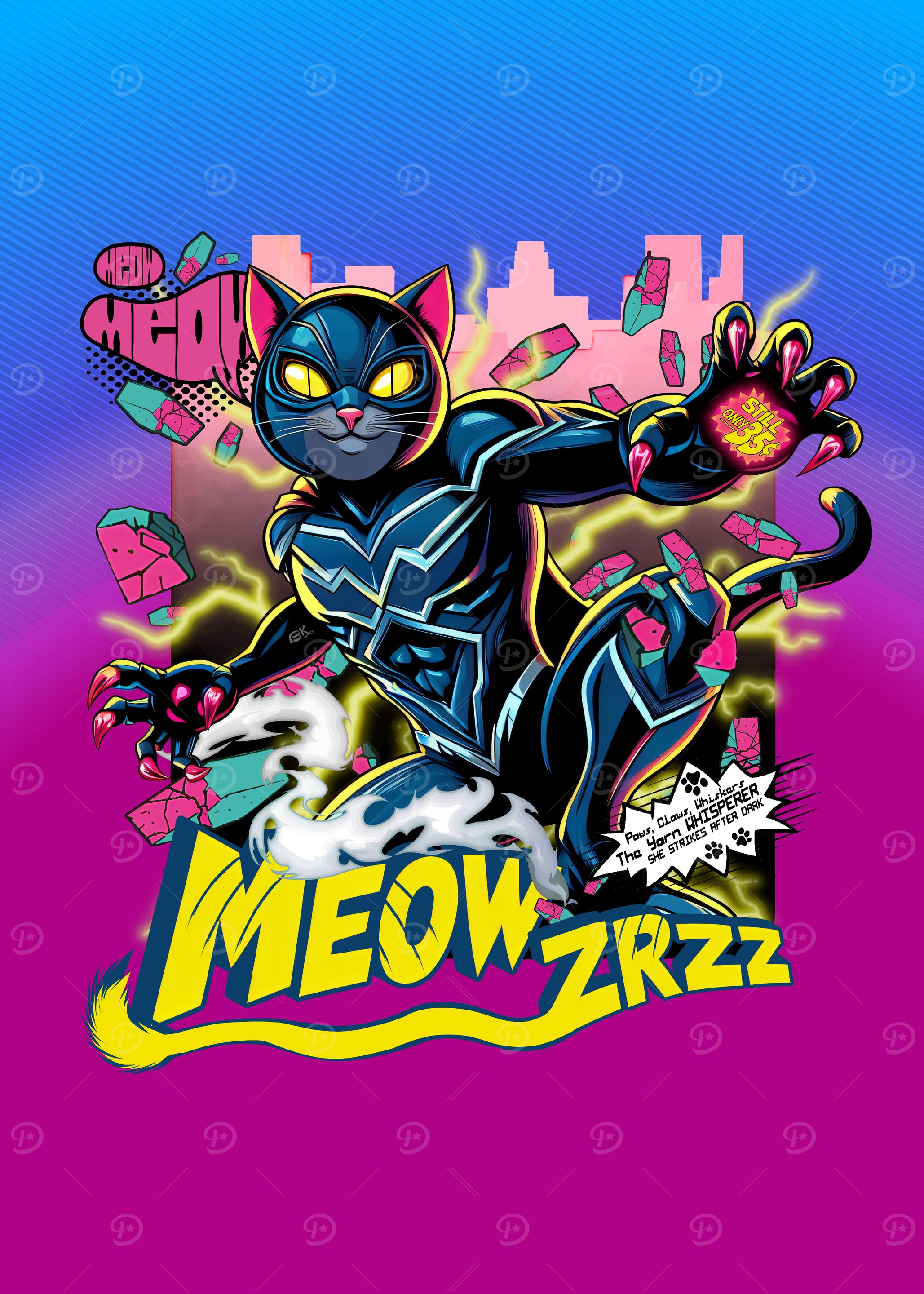 Superhero Cat