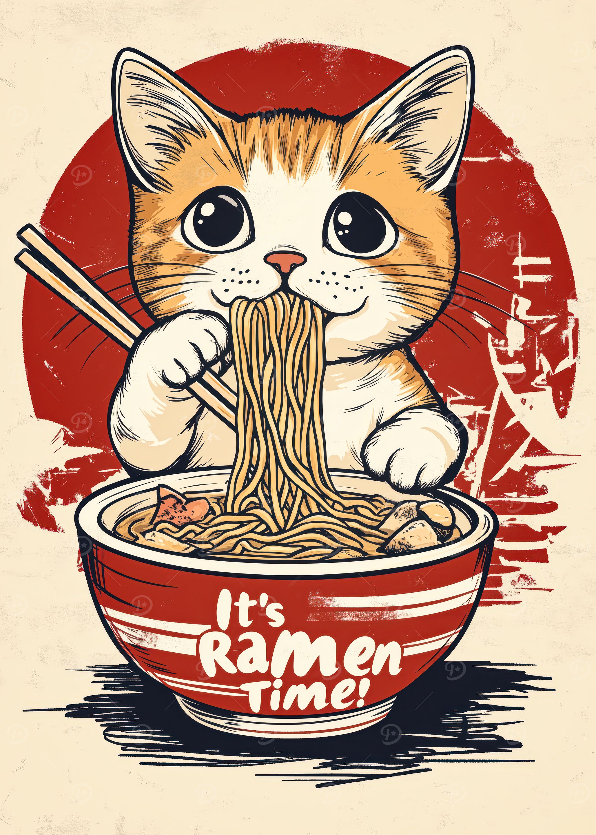 Ramen Kitty Delight