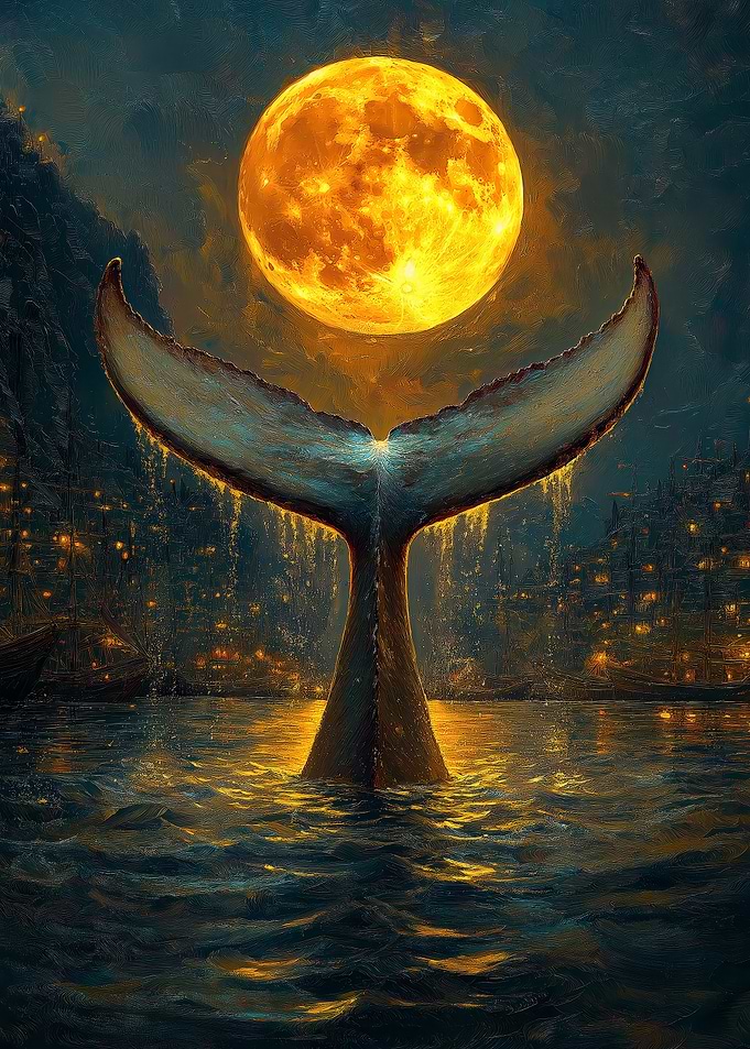 Moonlit Whale Rise