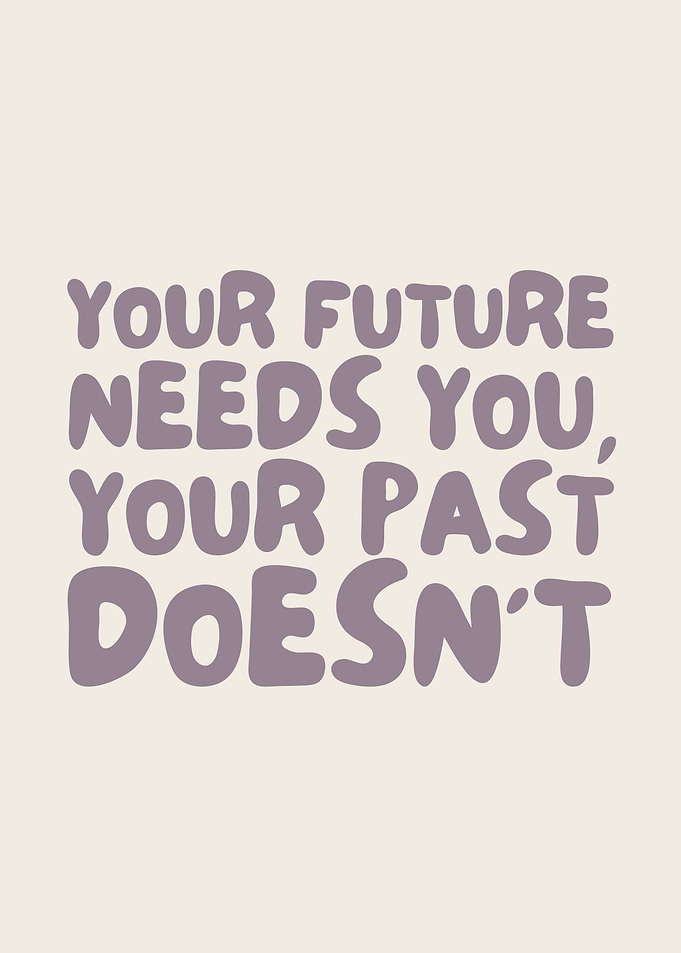 Future Needs You, Motivational Quote, Inspirational Typography Poster, Minimalist Home Decor, Positive Mindset Gift