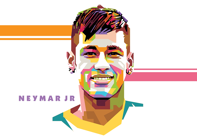 Neymar Pop Art