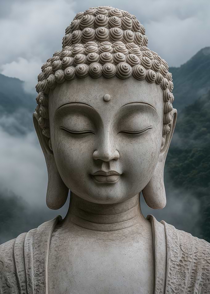 Serene Buddha Statue