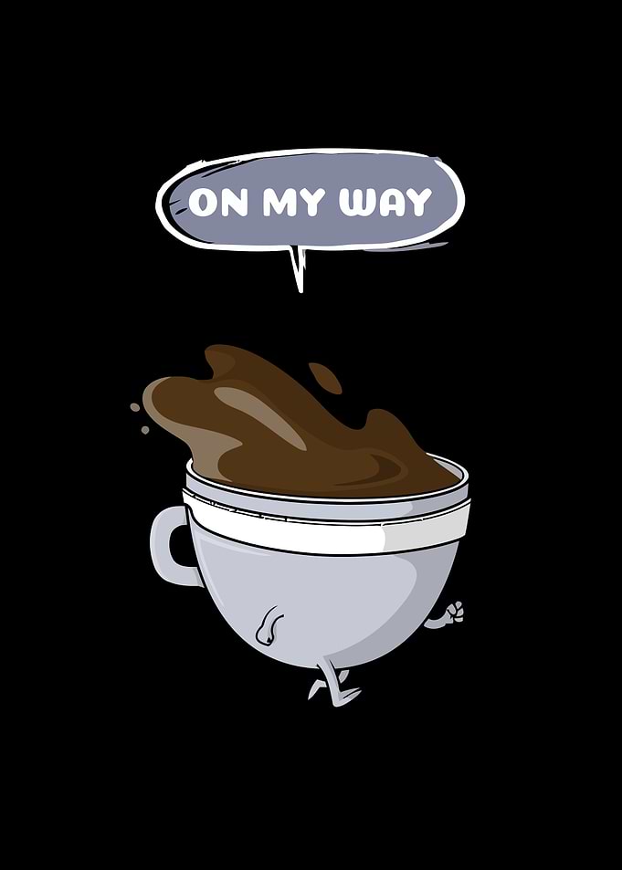 Coffee Cup Running