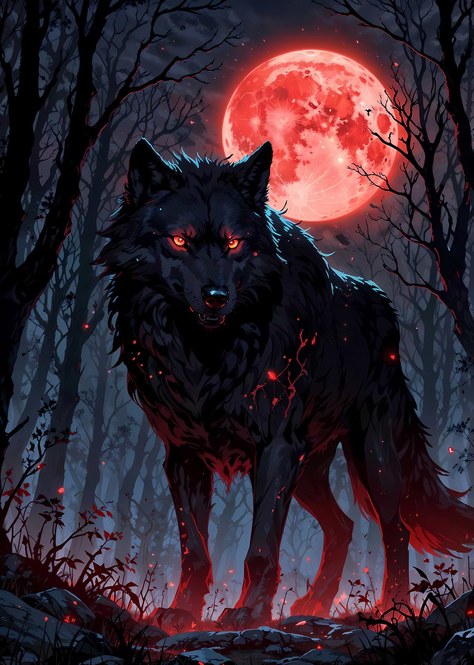 Blood Moon Hunter: Black Wolf
