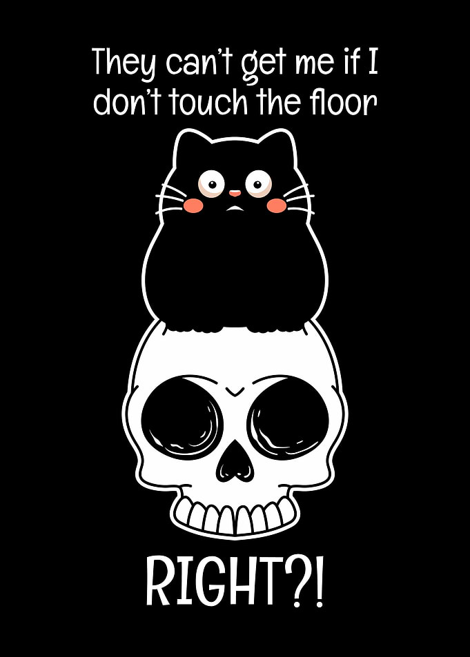 Cat on Skull & Suspense