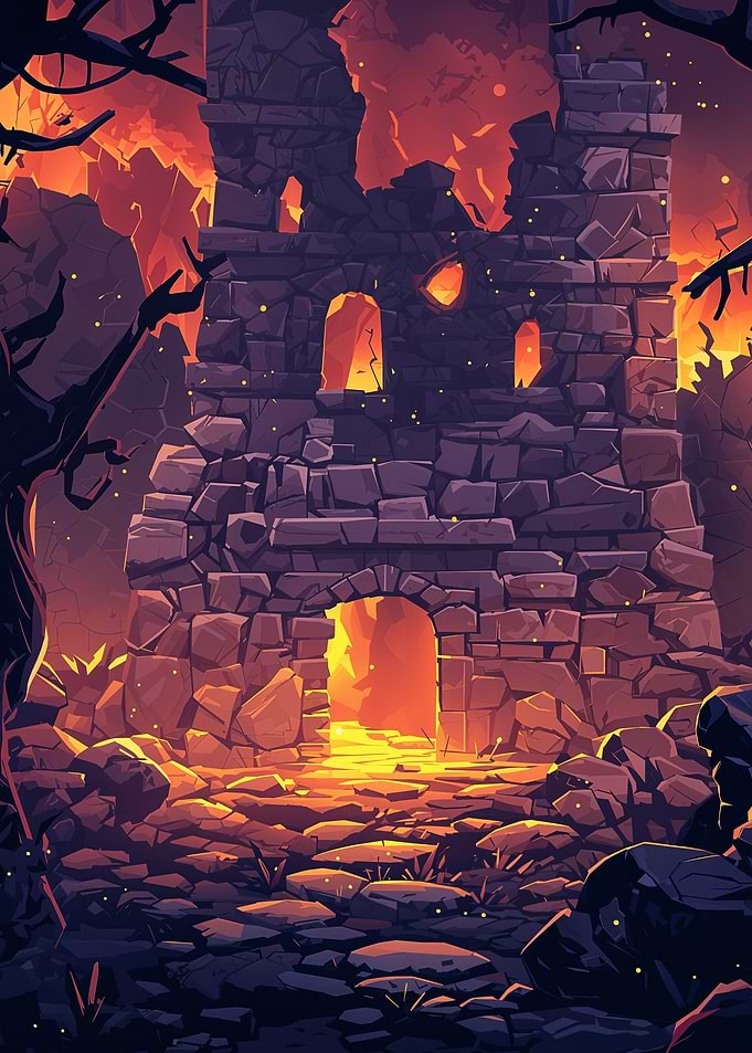 Ruined Stone Gateway