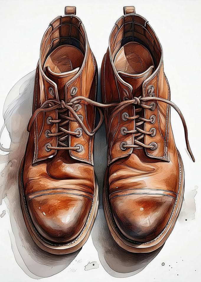 Brown Leather Boots