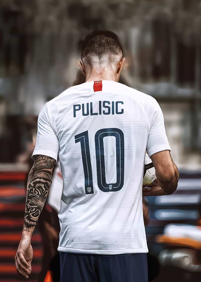 Christian Pulisic Soccer Jersey