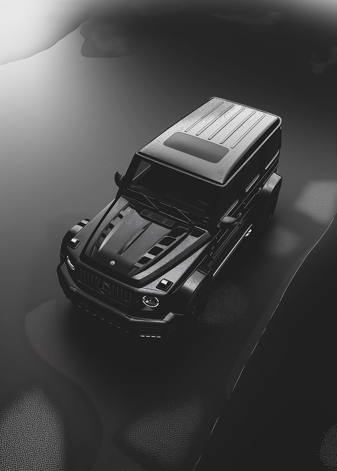 Black Mercedes G Wagon