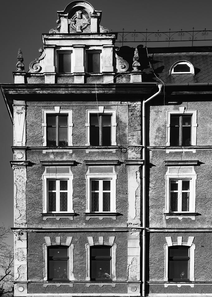 Old European Building Facade