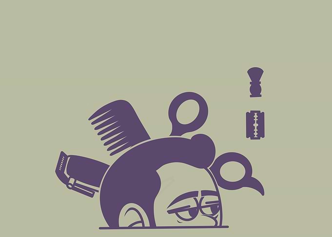 Barber Shop Illustration