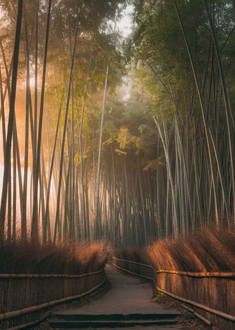 Bamboo Forest Path