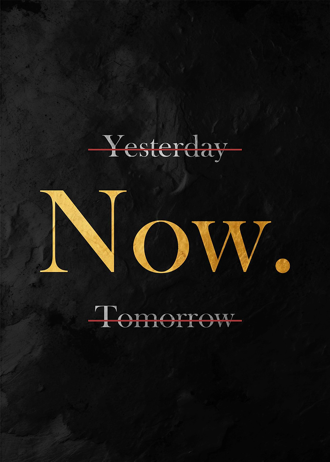 Now Motivational Poster