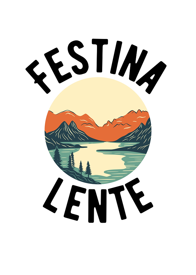 Festina Lente Mountain Landscape