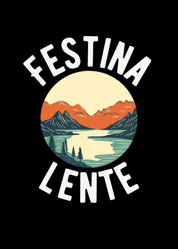 Festina Lente Mountain Landscape