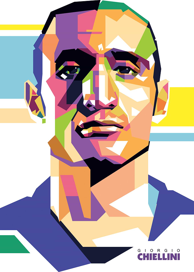 Giorgio Chiellini Pop Art