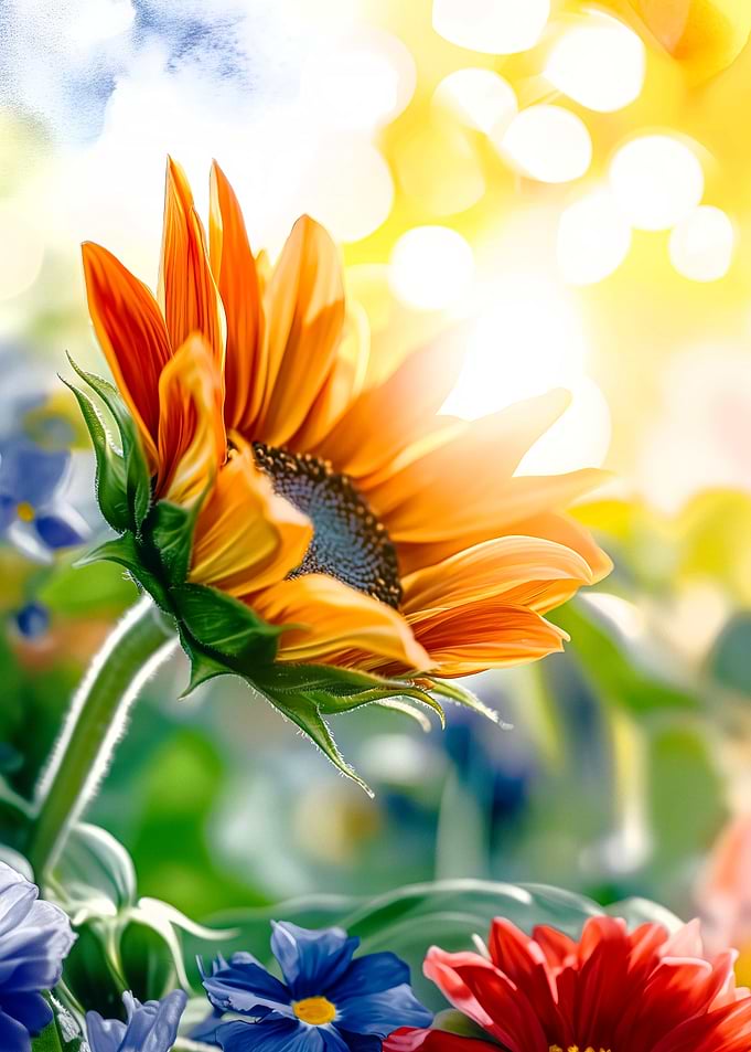 Sunflower in Bloom