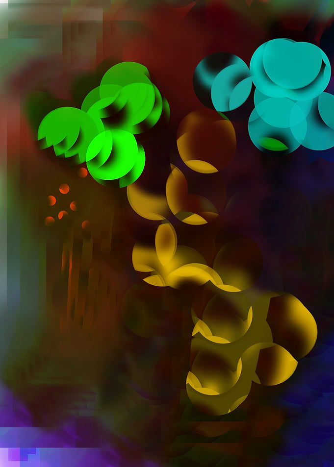 Abstract Colorful Circles-04