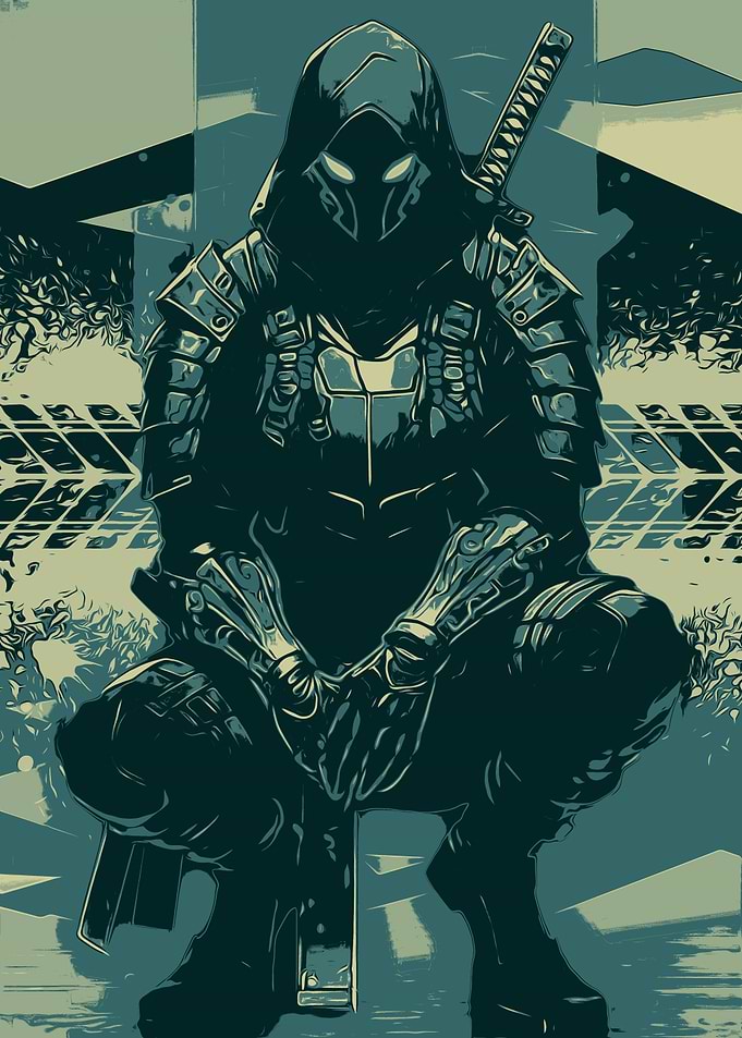 Cyberpunk Samurai