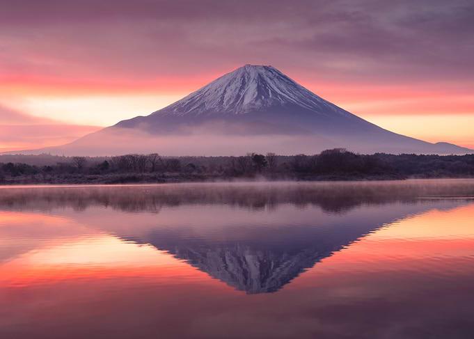 Mount Fuji Reflection