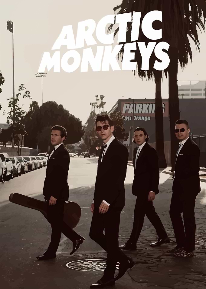Arctic Monkeys Band Poster