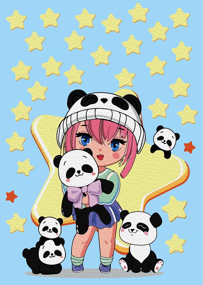 Cute Panda Girl