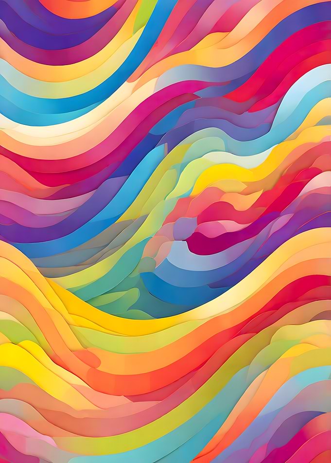 Rainbow Waves