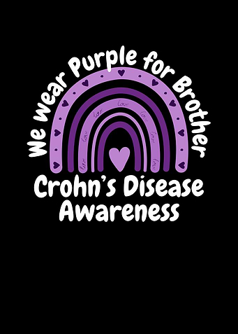 Crohn's Disease Awareness Rainbow
