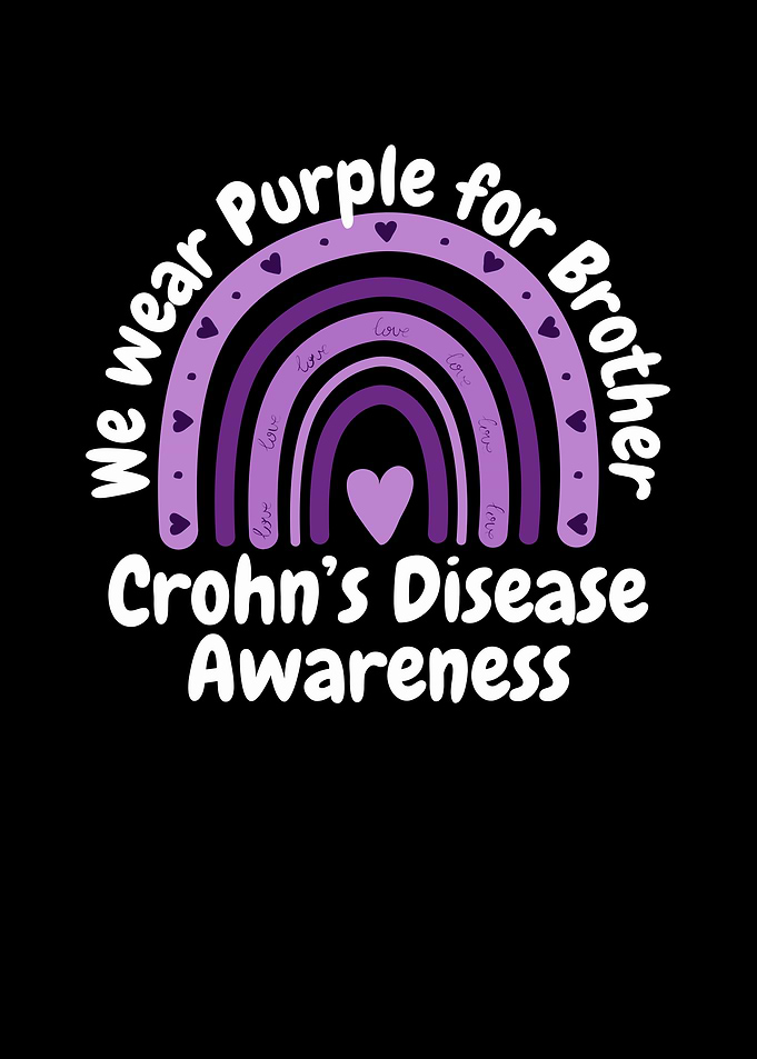 Crohn's Disease Awareness Rainbow