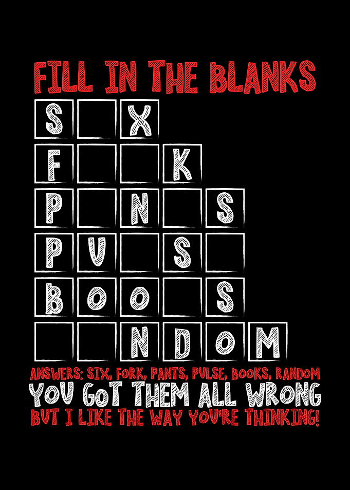 Fill In The Blanks Funny