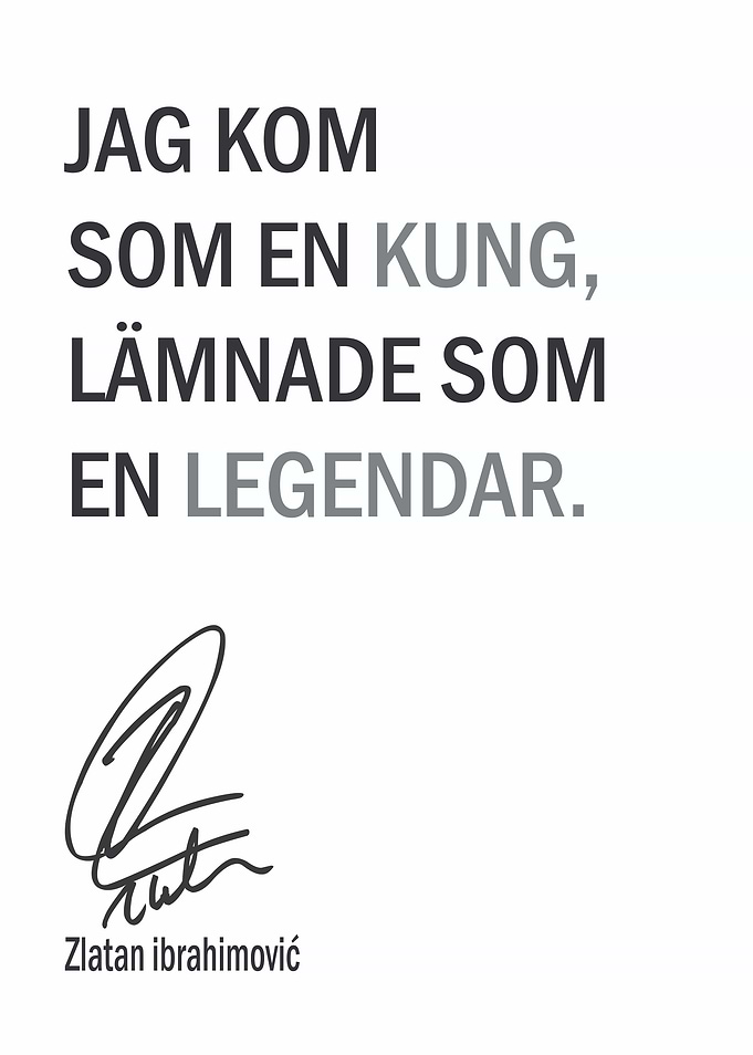 Zlatan Ibrahimović Quote