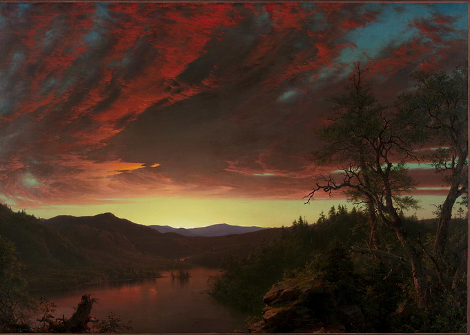 Twilight in the Wilderness (1860)