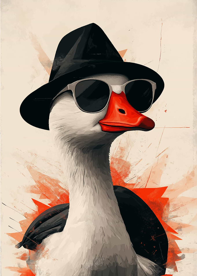 Cool Goose in Shades