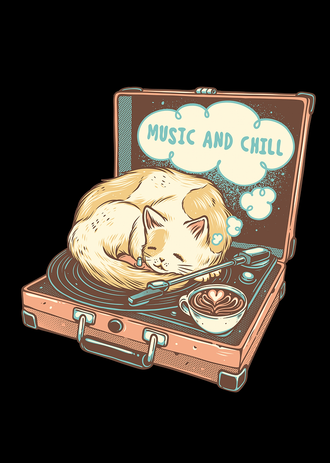 Music and Chill Cat