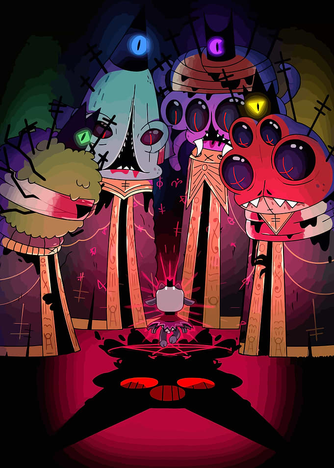 Cult Of The Lamb Game Art