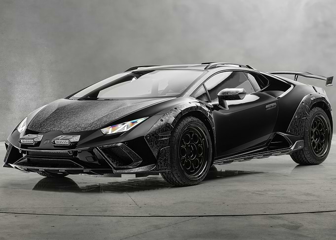 Black Lamborghini Huracan