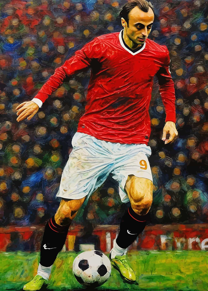 Dimitar Berbatov Painting