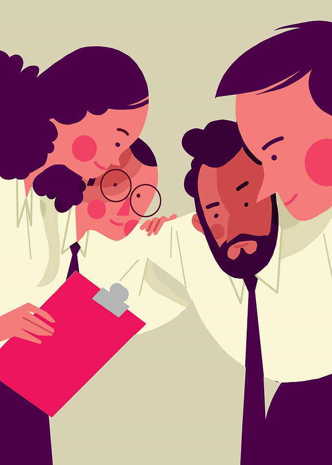 Teamwork Illustration