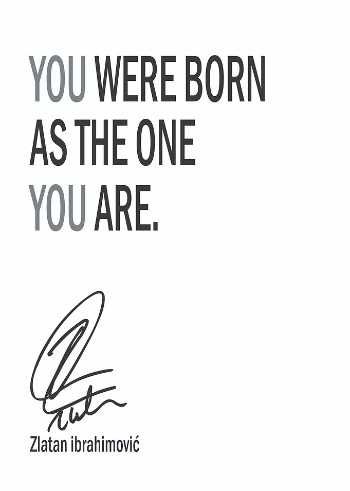Zlatan Ibrahimović Quote