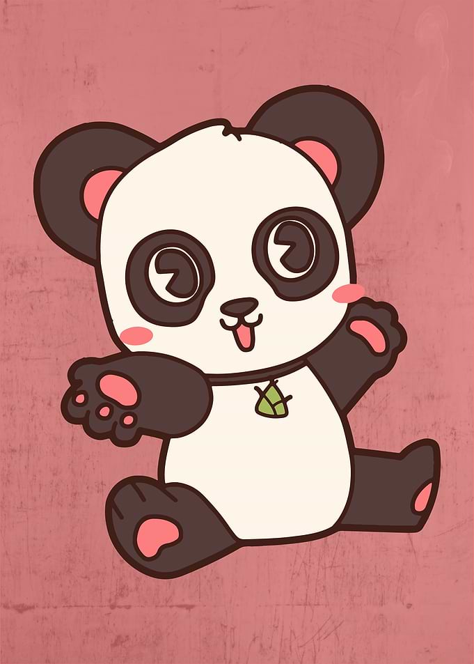 Cute Panda Illustration