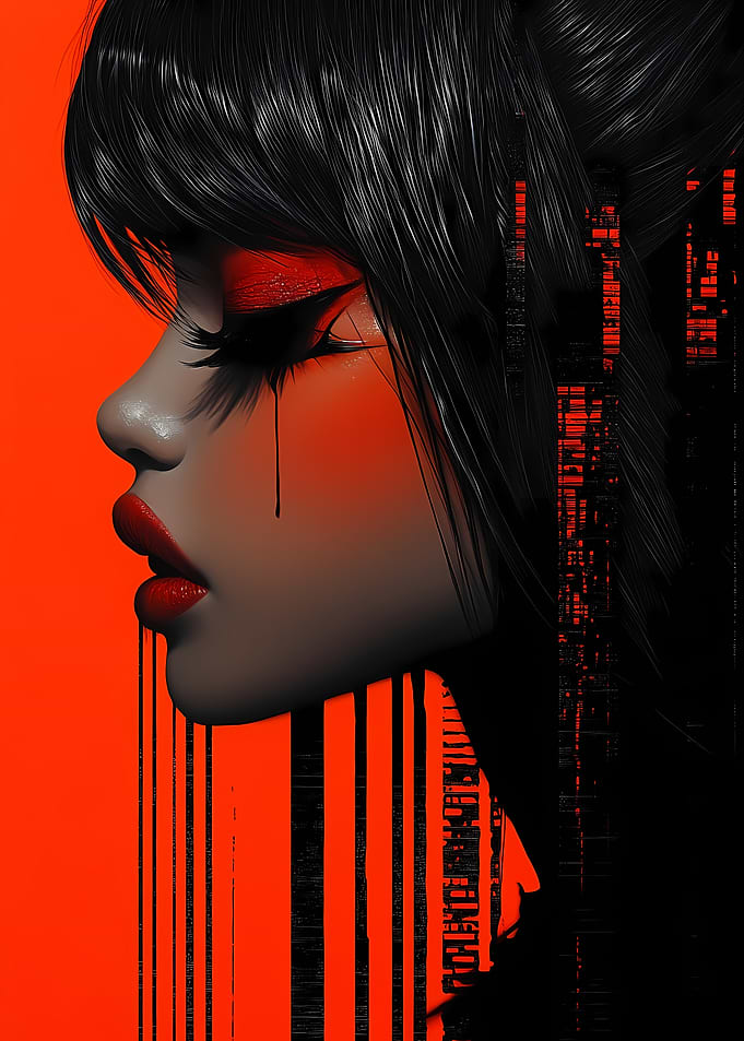 Digital Art Portrait