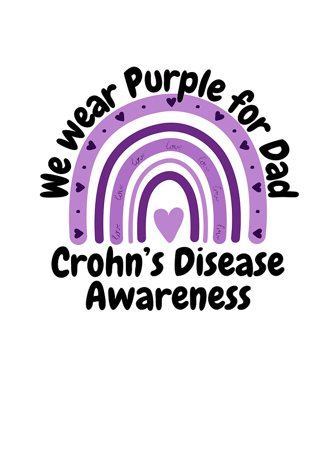 Crohn's Disease Awareness Rainbow