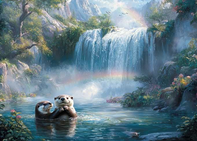 Otter Waterfall Paradise