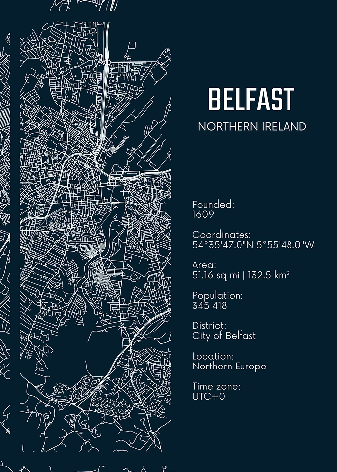 Belfast City Map