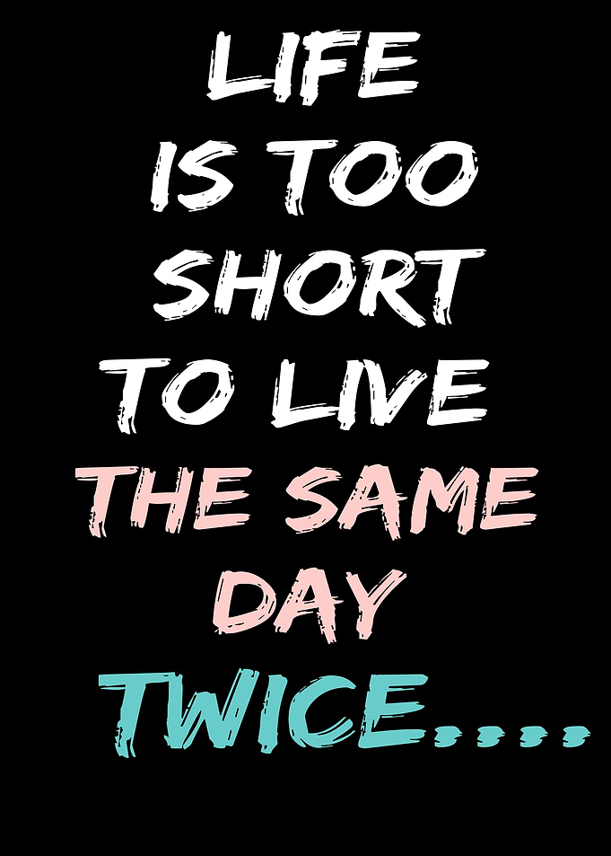 Life is Too Short Quote